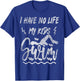 Funny Swim Mom Swim Dad Cool Swimming Swimmers Vintage T-Shirt - T-Shirt | Royal