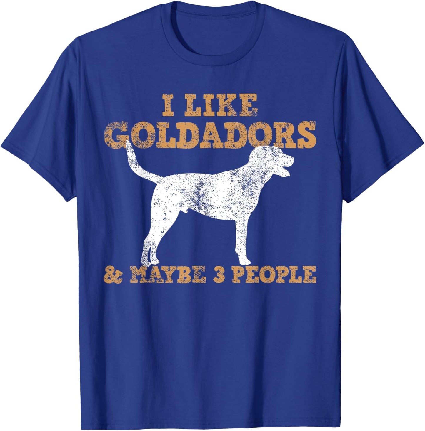 Goldador Labrador T-Shirt - T-Shirt | Royal