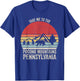 Vintage Retro Take Me To The Pocono Mountains Pennsylvania T-Shirt - T-Shirt | Royal