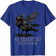 Attempted Murder Crows & Raven Funny Crow Shirt Birds T-Shirt - T-Shirt | Royal