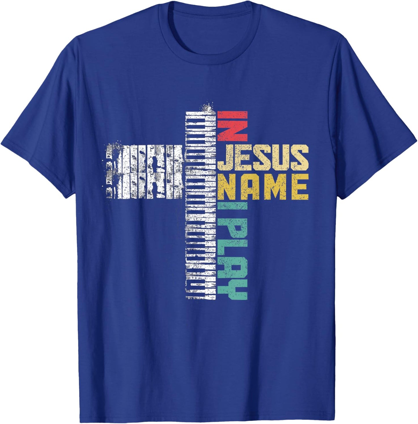 Piano Christian Faith Cross Classical Music Organ Pianist T-Shirt - T-Shirt | Royal