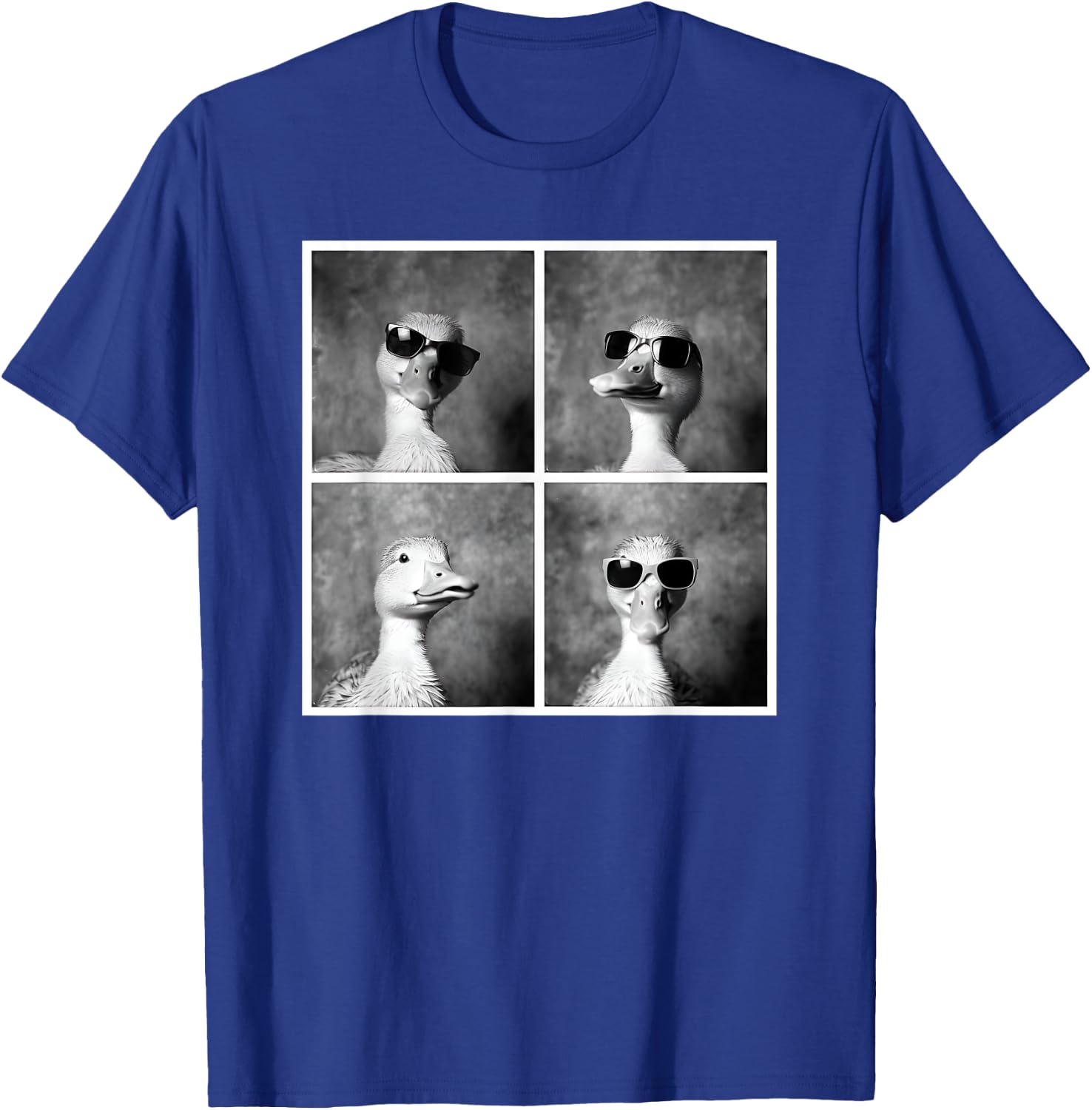Cool Duck Face Quirky Farm Farming Funny Duck Lover T-Shirt - T-Shirt | Royal