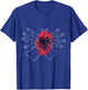 Shqipe Albania Double Headed Eagle Hand Sign Gesture T-Shirt - T-Shirt | Royal