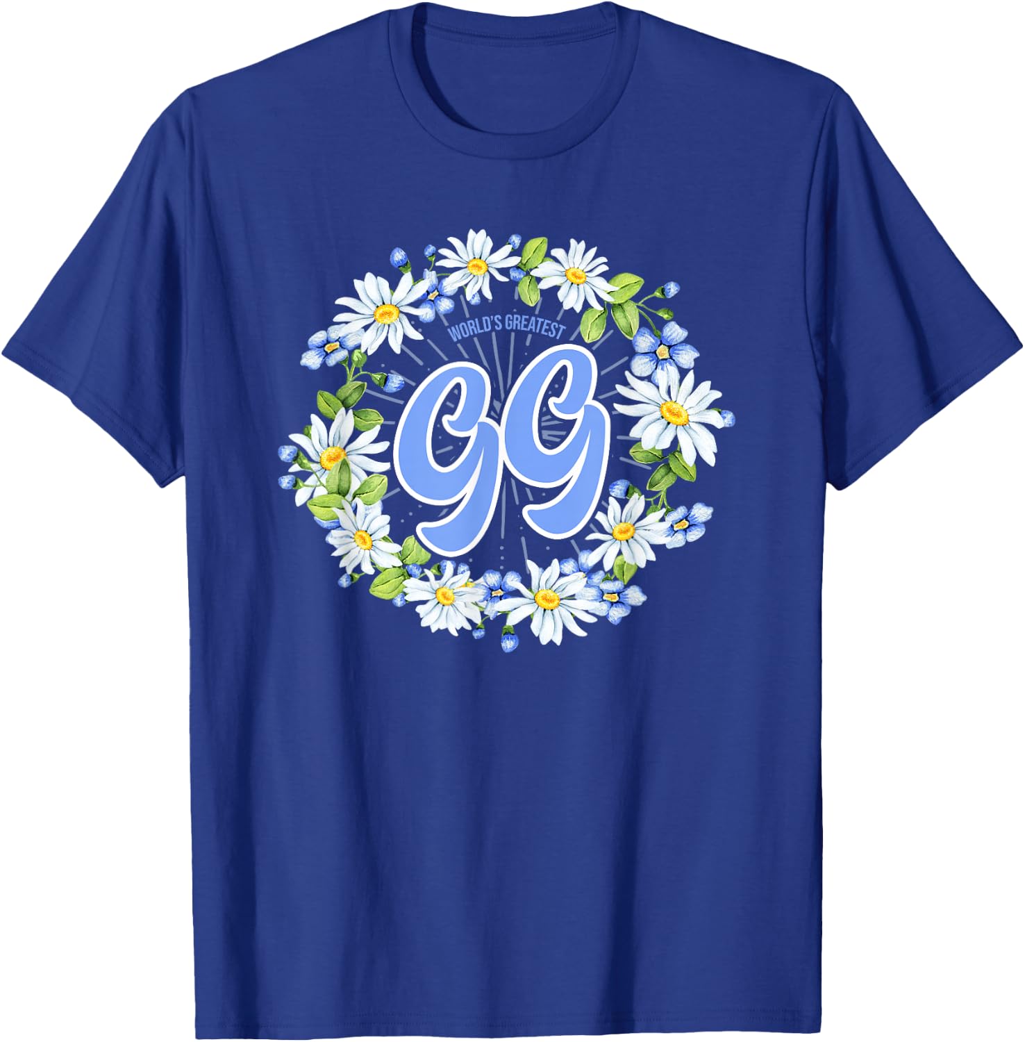 World's Greatest GG - Gift Grandma T-Shirt - T-Shirt | Royal