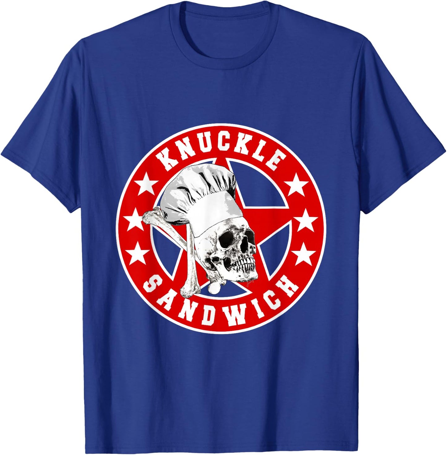 Knuckle Sandwich All Star Red White T-Shirt - T-Shirt | Royal