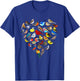 Birds Love Bird watching Birder Nerd Wildlife Birdwatcher T-Shirt - T-Shirt | Royal