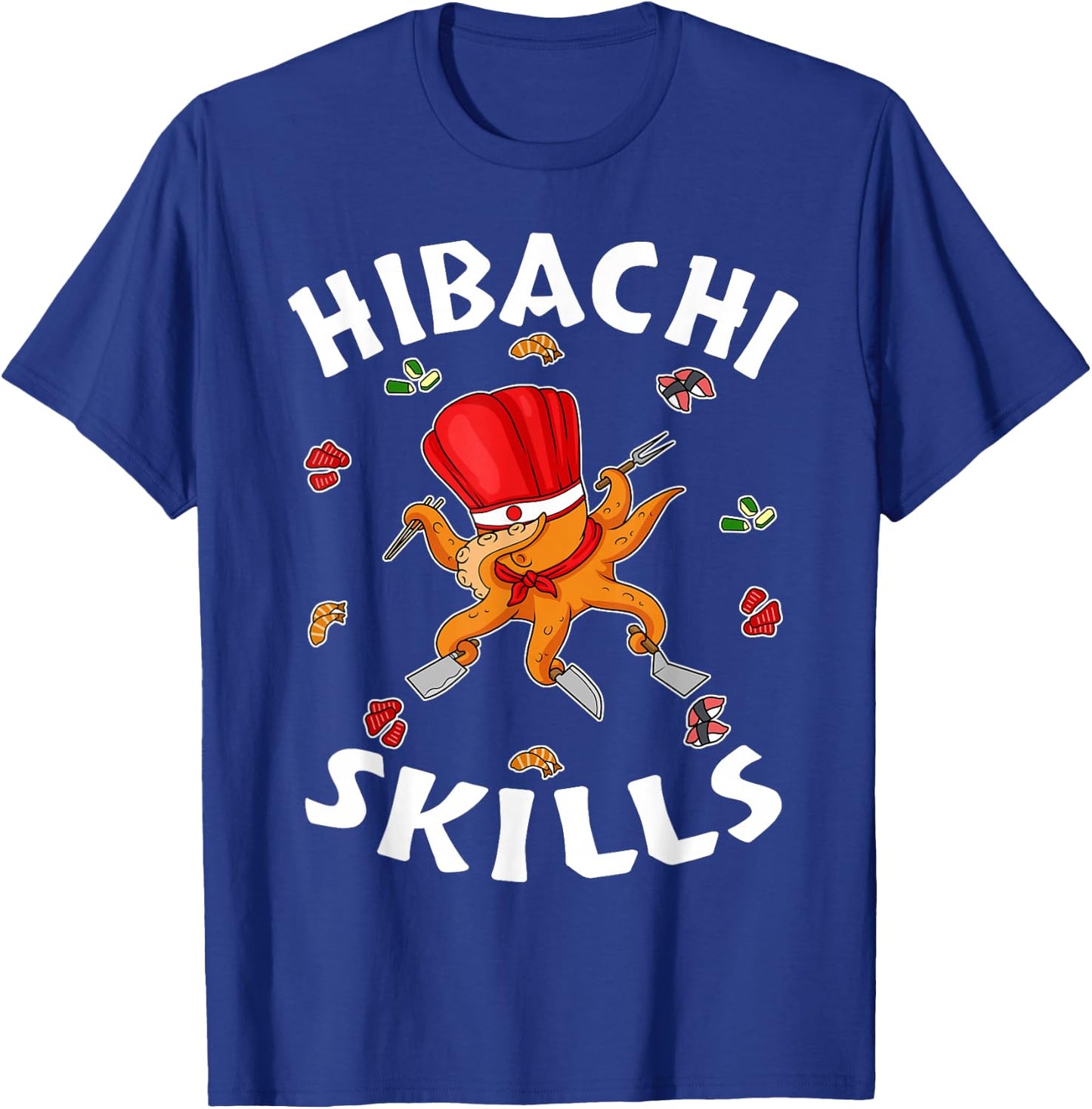 Hibachi Gifts Hibachi Connoisseur Hibachi Chef Hibachi Grill T-Shirt - T-Shirt | Royal