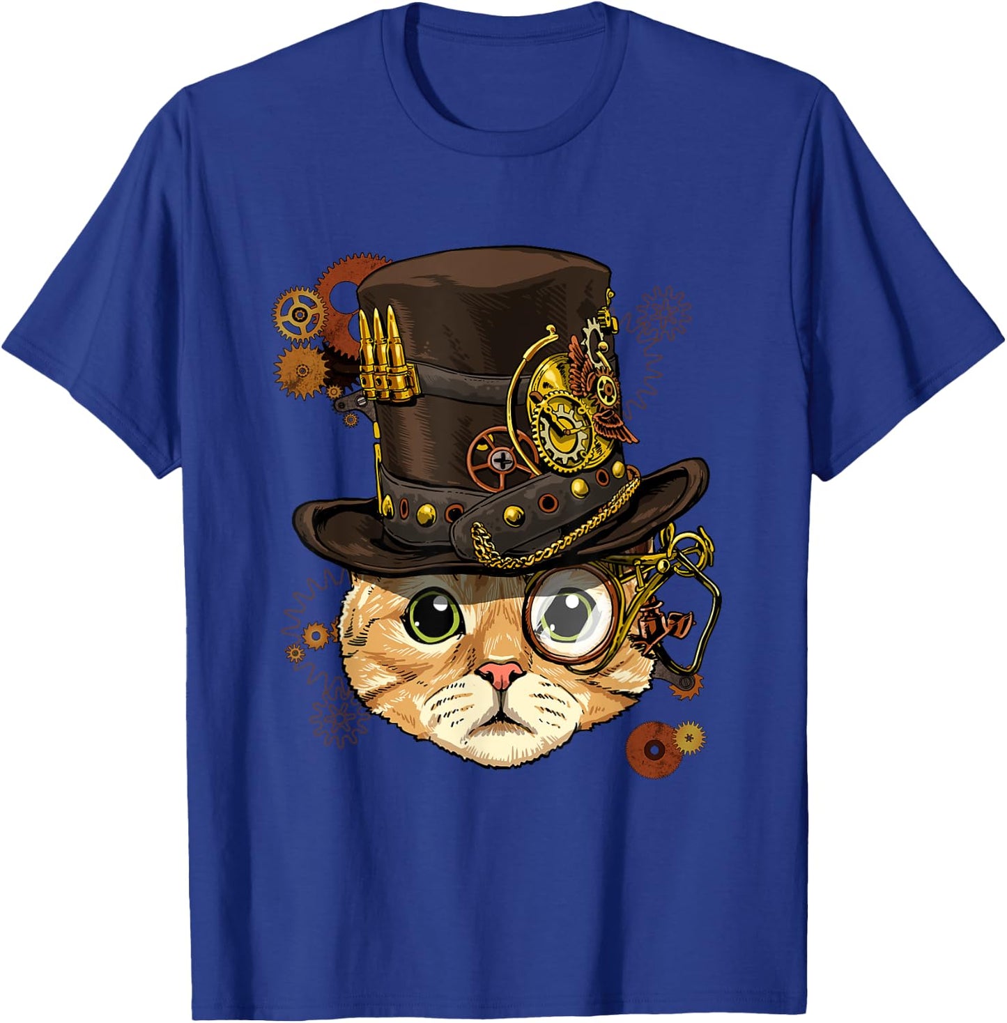Cat Shirt Steampunk Cat Shirt Medieval Kitten Pet Cat Lover T-Shirt - T-Shirt | Royal