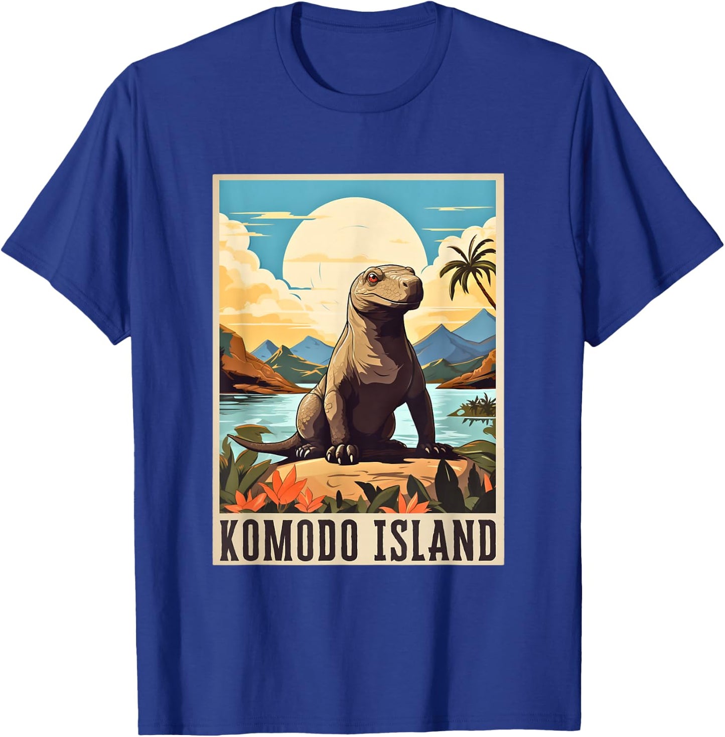 Komodo Island Indonesia / Komodo Dragon T-Shirt - T-Shirt | Royal