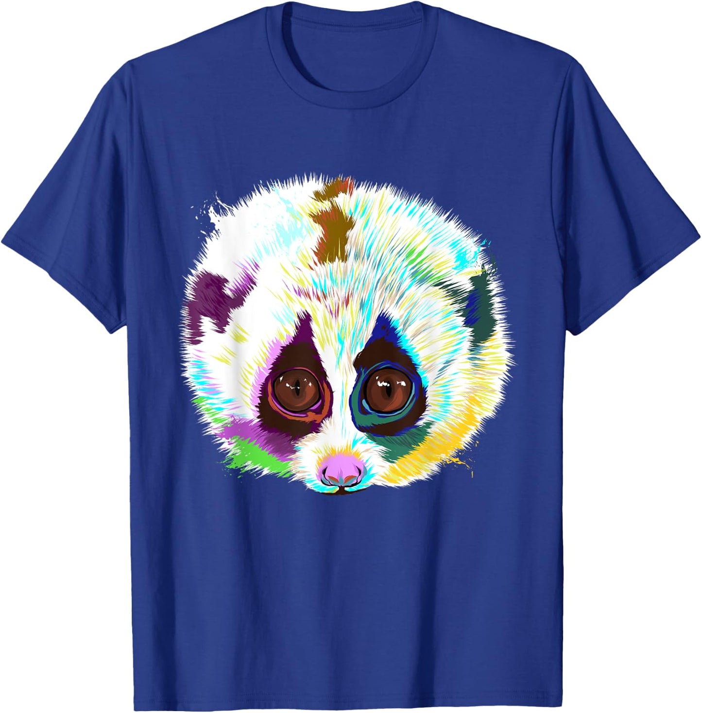Splash Slow Loris T-Shirt - T-Shirt | Royal