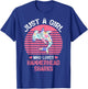 Shark Lover Just A Girl Who Loves Hammerhead Sharks T-Shirt - T-Shirt | Royal