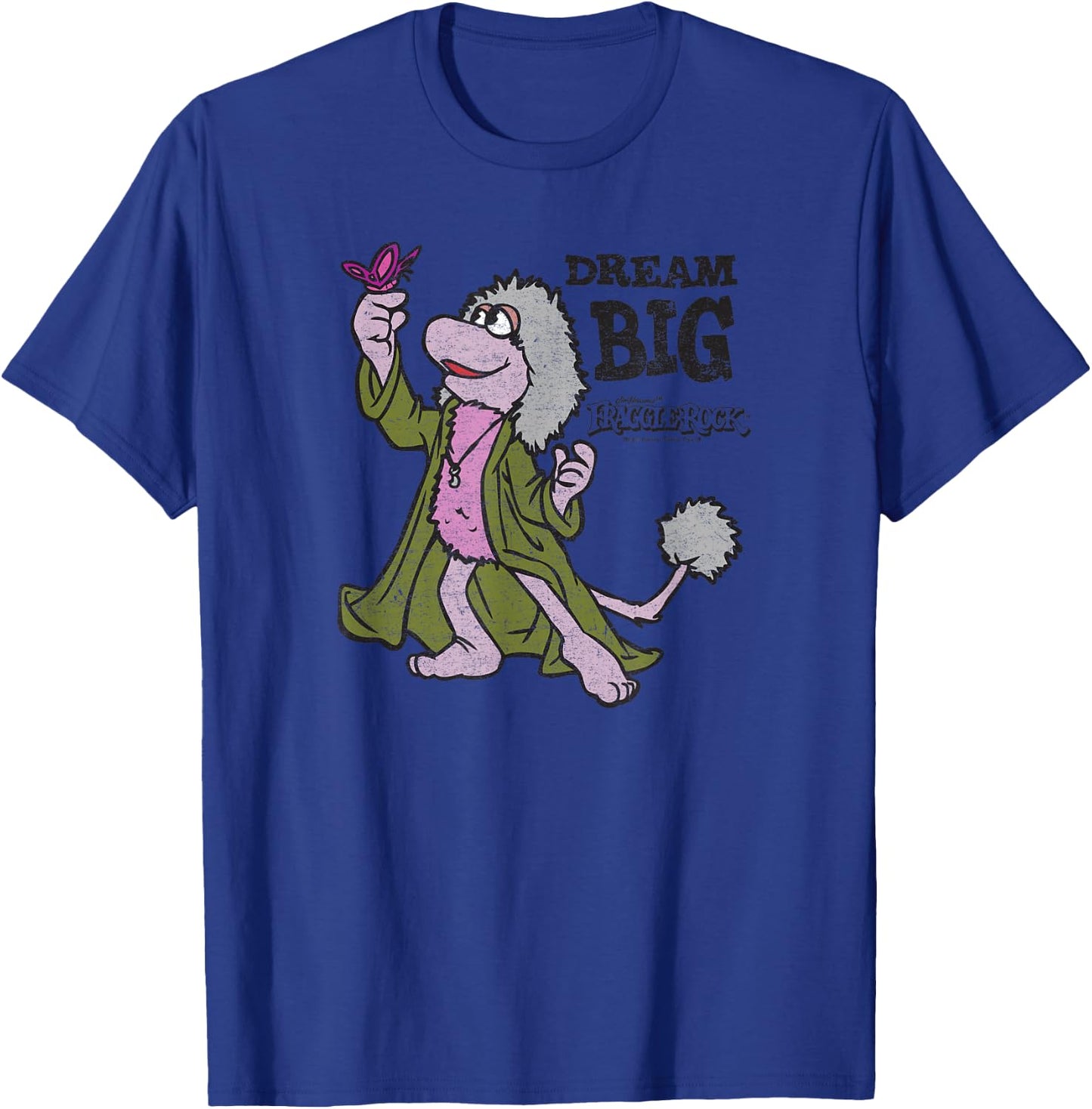 Fraggle Rock Dream Big T-Shirt - T-Shirt | Royal