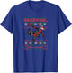 Marvel Christmas Deadpool Ugly Sweater T-Shirt - T-Shirt | Royal
