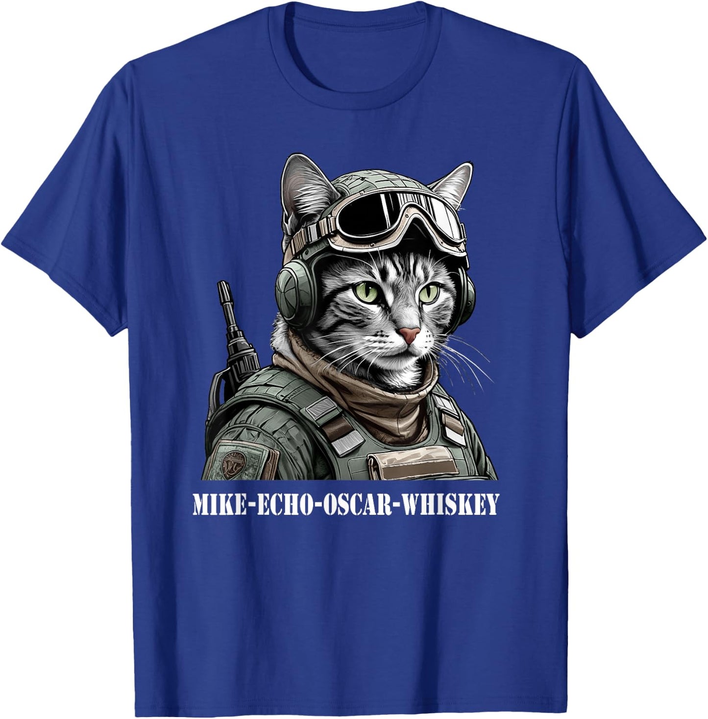 Tactical Cat or Tacticat Women T-Shirt - T-Shirt | Royal