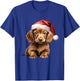 Christmas Winter Wiener & Dachshund T-Shirt - T-Shirt | Royal