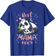 Best Mama Ever, Panda Bear Mother with Cub, Mother's Day T-Shirt - T-Shirt | Royal