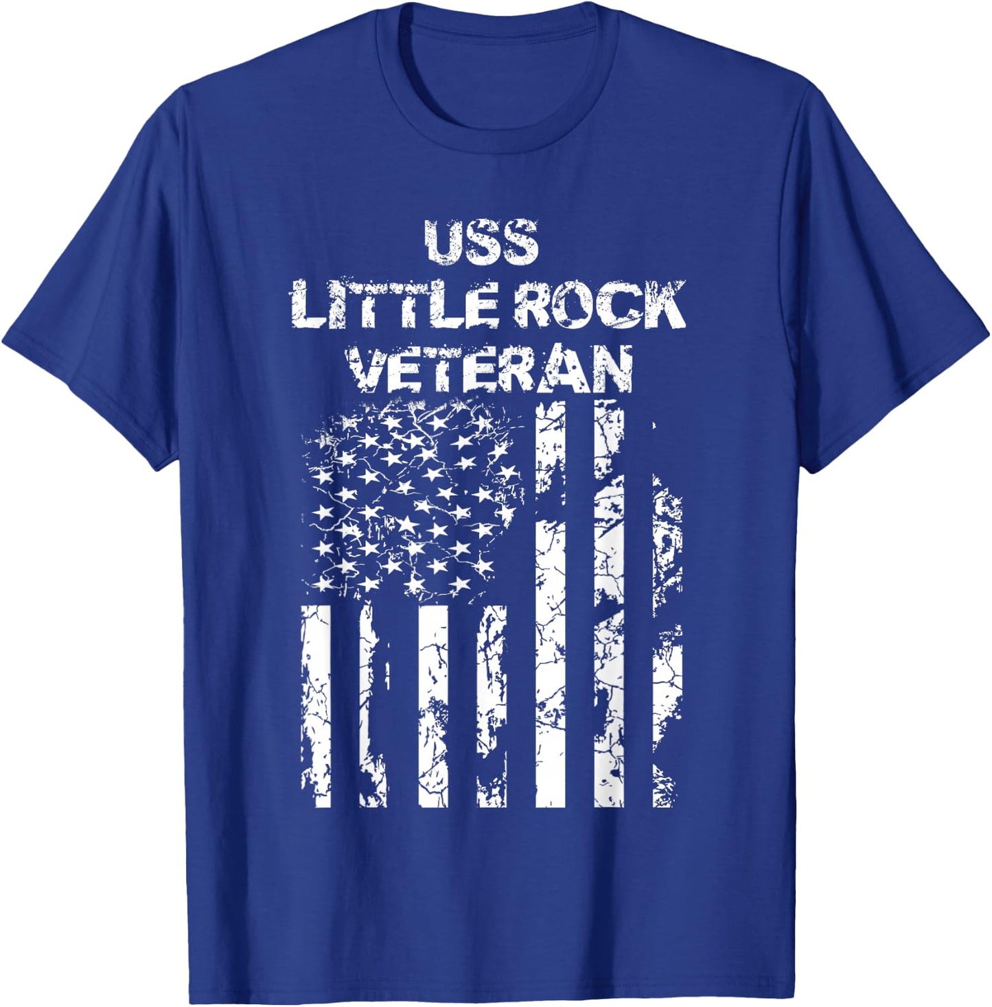 USS Little Rock Veteran T-Shirt - T-Shirt | Royal