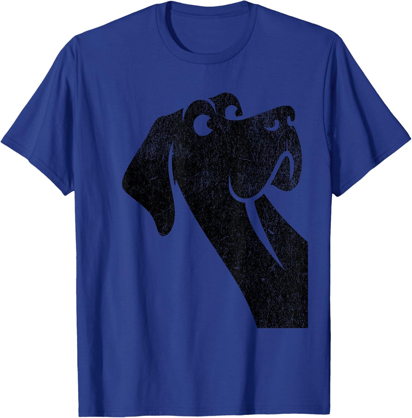Goofy Giant Adorable Large Gentle Dog Lover Great Dane Women Girls Kids T-Shirt - T-Shirt | Royal