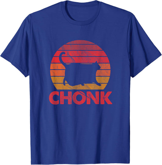 Chonk Cat Funny Cat Lover Gift T-Shirt - T-Shirt | Royal