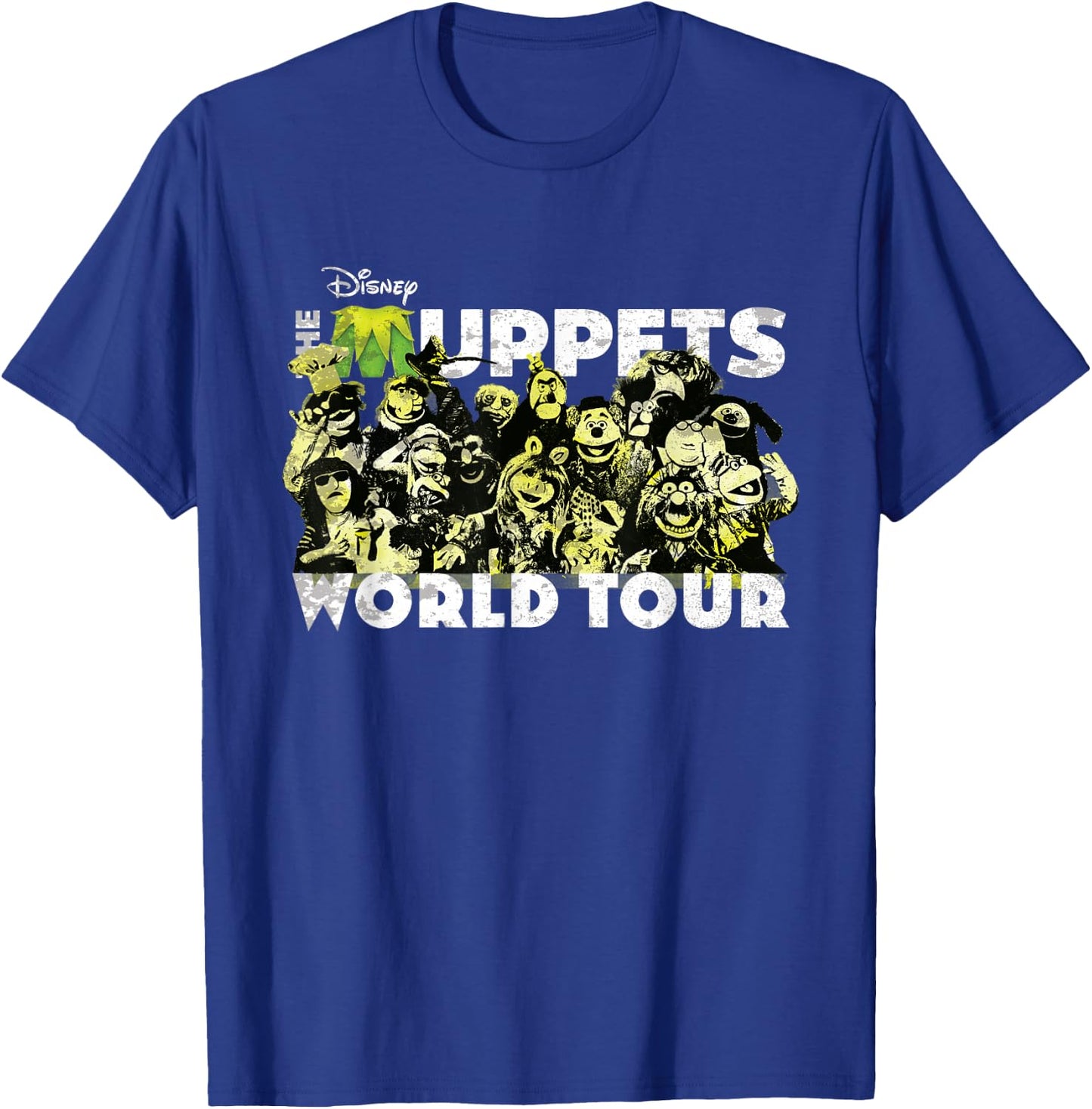 Disney The Muppets World Tour Concert T-Shirt - T-Shirt | Royal