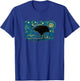 Retro Vintage Style Cassowary T-Shirt - T-Shirt | Royal