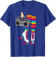 Retro Rollerskates Funny 80's Roller Disco Skating Girl Gift T-Shirt - T-Shirt | Royal