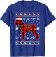 Christmas Shirt for Schnauzer Lover Gift Santa Buffalo Plaid T-Shirt - T-Shirt | Royal