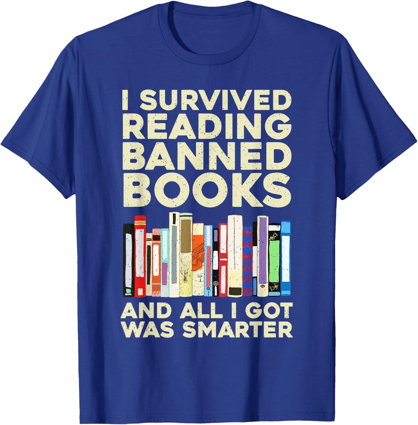 Funny Banned Books Art Women Cool Read Banned Books T-Shirt - T-Shirt | Royal