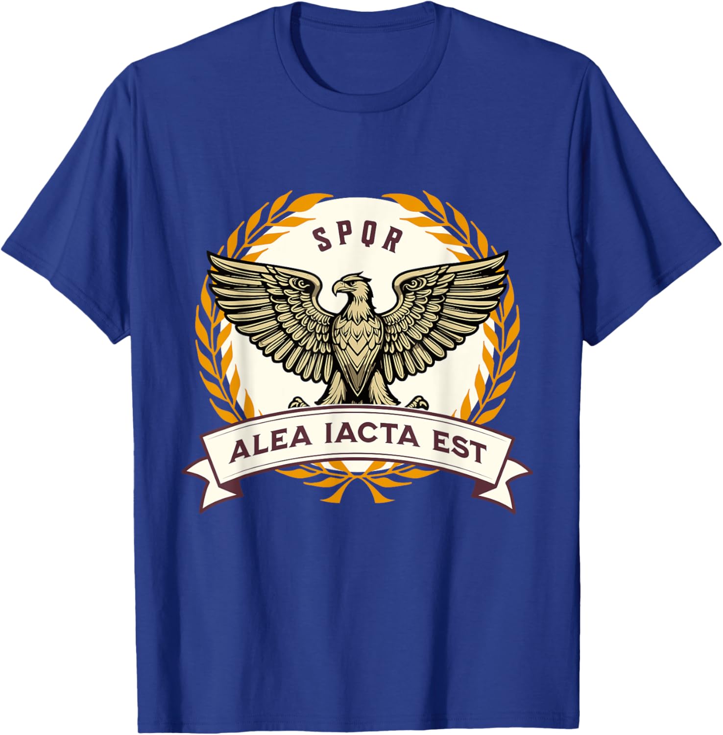 Alea Iacta Est Julius Caesar Quote the Die is Cast T-Shirt - T-Shirt | Royal