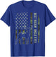 Best Buckin' Uncle Ever Camo American Flag Deer Hunting T-Shirt - T-Shirt | Royal