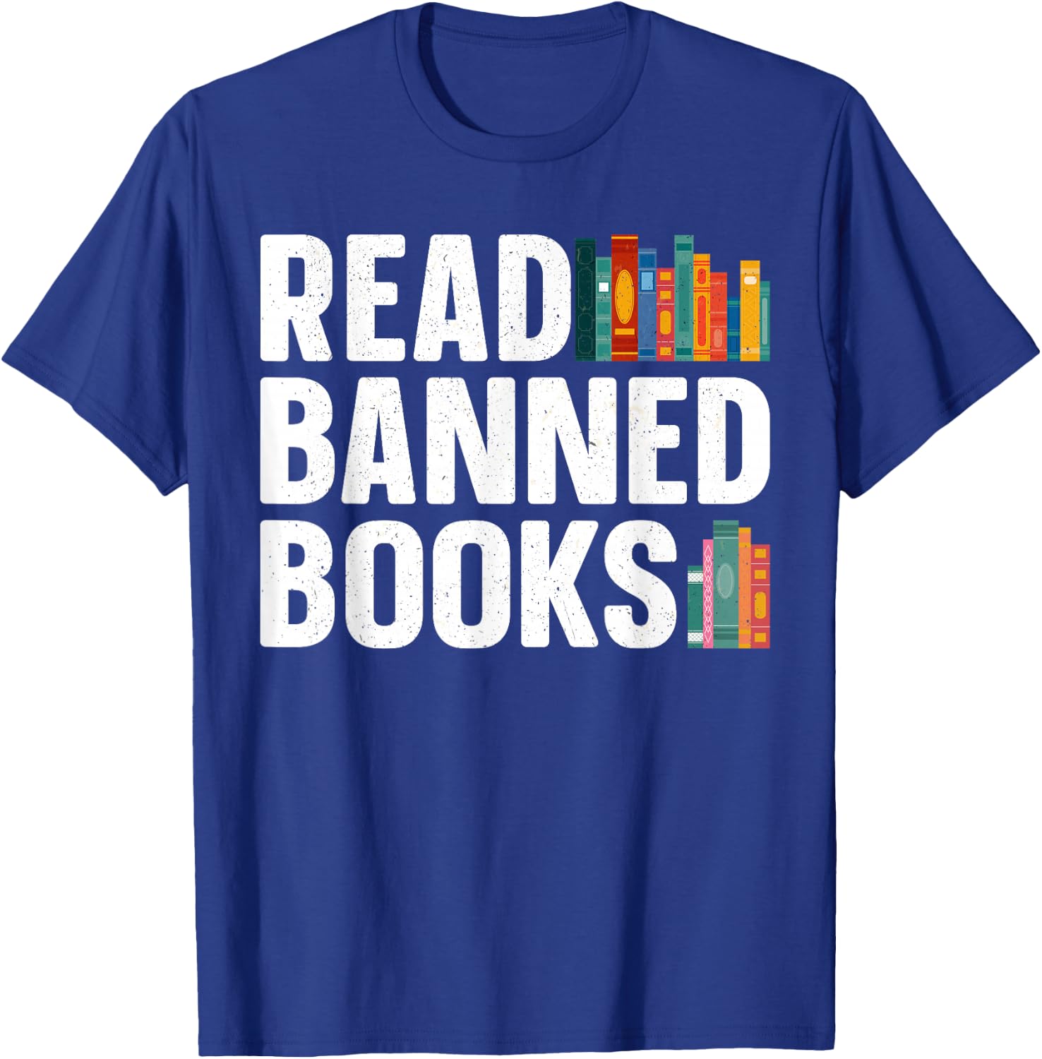 Read Banned Books Art Women Bookworm Banned Book T-Shirt - T-Shirt | Royal