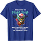 Welcome to Night Shift - Nurse Owls Lover T-Shirt - T-Shirt | Royal