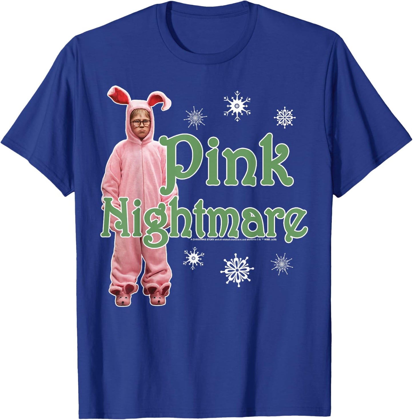 A Christmas Story Pink Nightmare T-Shirt - T-Shirt | Royal