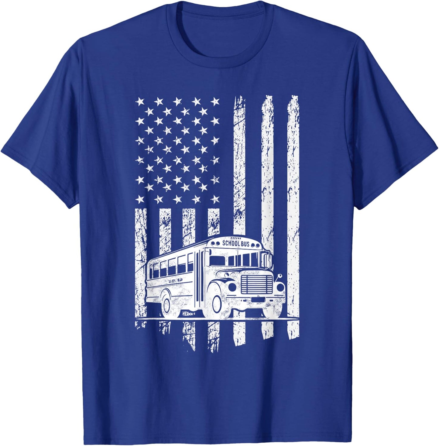 School bus driver us bus driver school T-Shirt - T-Shirt | Royal