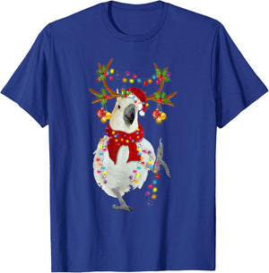 Cockatoo Gorgeous Reindeer Christmas Tree Light Xmas T-Shirt - T-Shirt | Royal