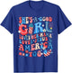 She's A Good Girl Loves Her Mama Jesus & America Too Groovy T-Shirt - T-Shirt | Royal
