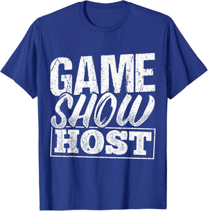 Game show host - party trivia night gamer entertainment T-Shirt - T-Shirt | Royal