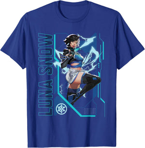 Marvel Rivals Gamerverse Super Hero PVP Luna Snow T-Shirt - T-Shirt | Royal