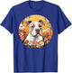 Cute American Bulldog Mountain Flower Meadow Dog Mom Women Kids T-Shirt - T-Shirt | Royal