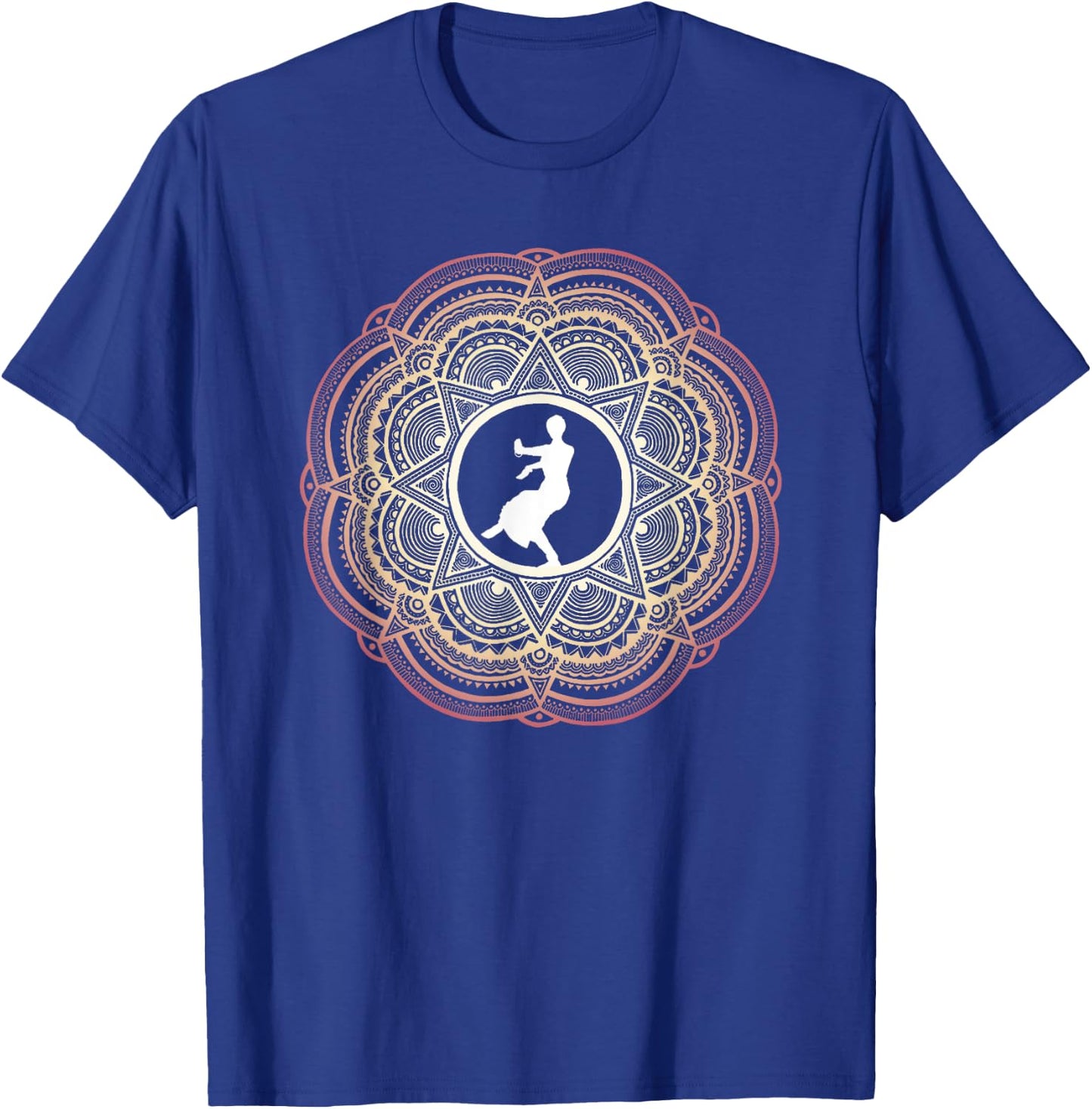 Indian Classical Dance - Mandala Design T-Shirt - T-Shirt | Royal