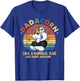 Cute Dadacorn Like A Normal Dad Only More Awesome Daddy T-Shirt - T-Shirt | Royal
