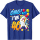 OMG! I'm 40 - Unicorn Dab Shirt for 40th Birthday Women Men T-Shirt - T-Shirt | Royal