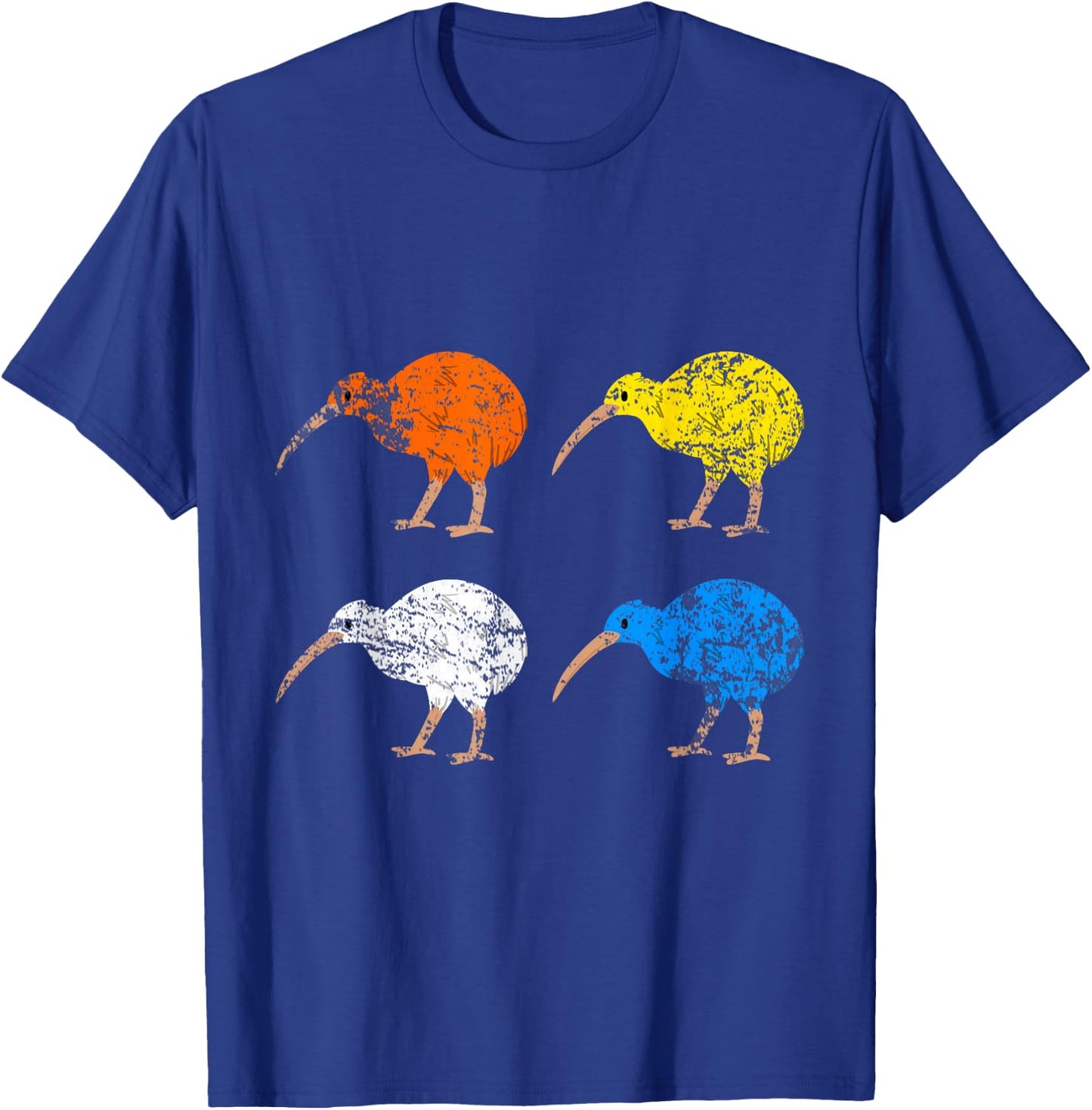 Pop Art Kiwi New Zealand T-Shirt - T-Shirt | Royal