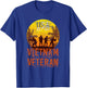 USA Patriotic Vietnam Veteran Women Men T-Shirt - T-Shirt | Royal