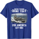 USS America CV-66 Veterans Day Father Day Gift T-Shirt - T-Shirt | Royal