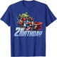 Marvel Avengers Action Shot 2nd Birthday T-Shirt - T-Shirt | Royal