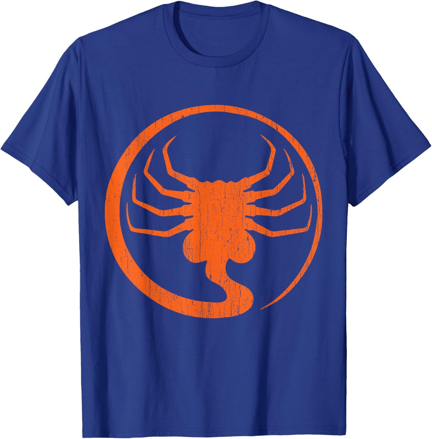 Halloween Scary Alien Parasite Horror Pumpkin Lazy Costume T-Shirt - T-Shirt | Royal