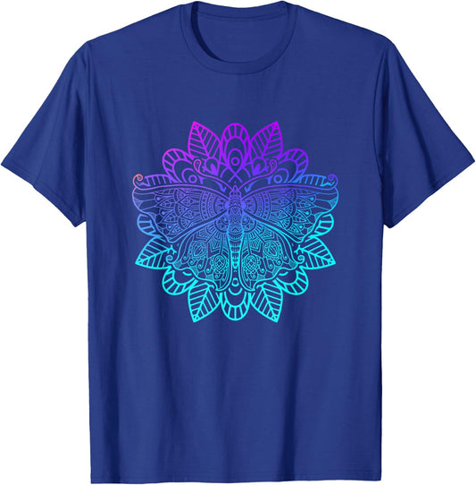 Butterfly Insect Entomology - Butterfly T-Shirt - T-Shirt | Royal