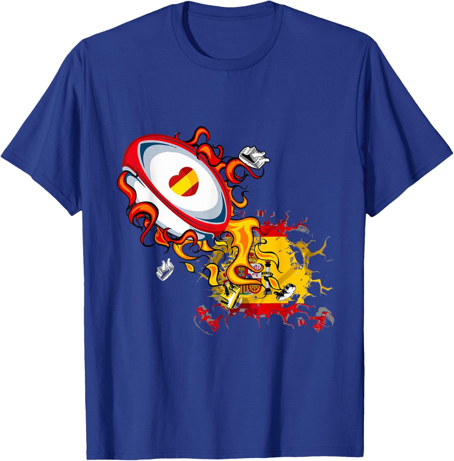 Spain Rugby T-Shirt - T-Shirt | Royal