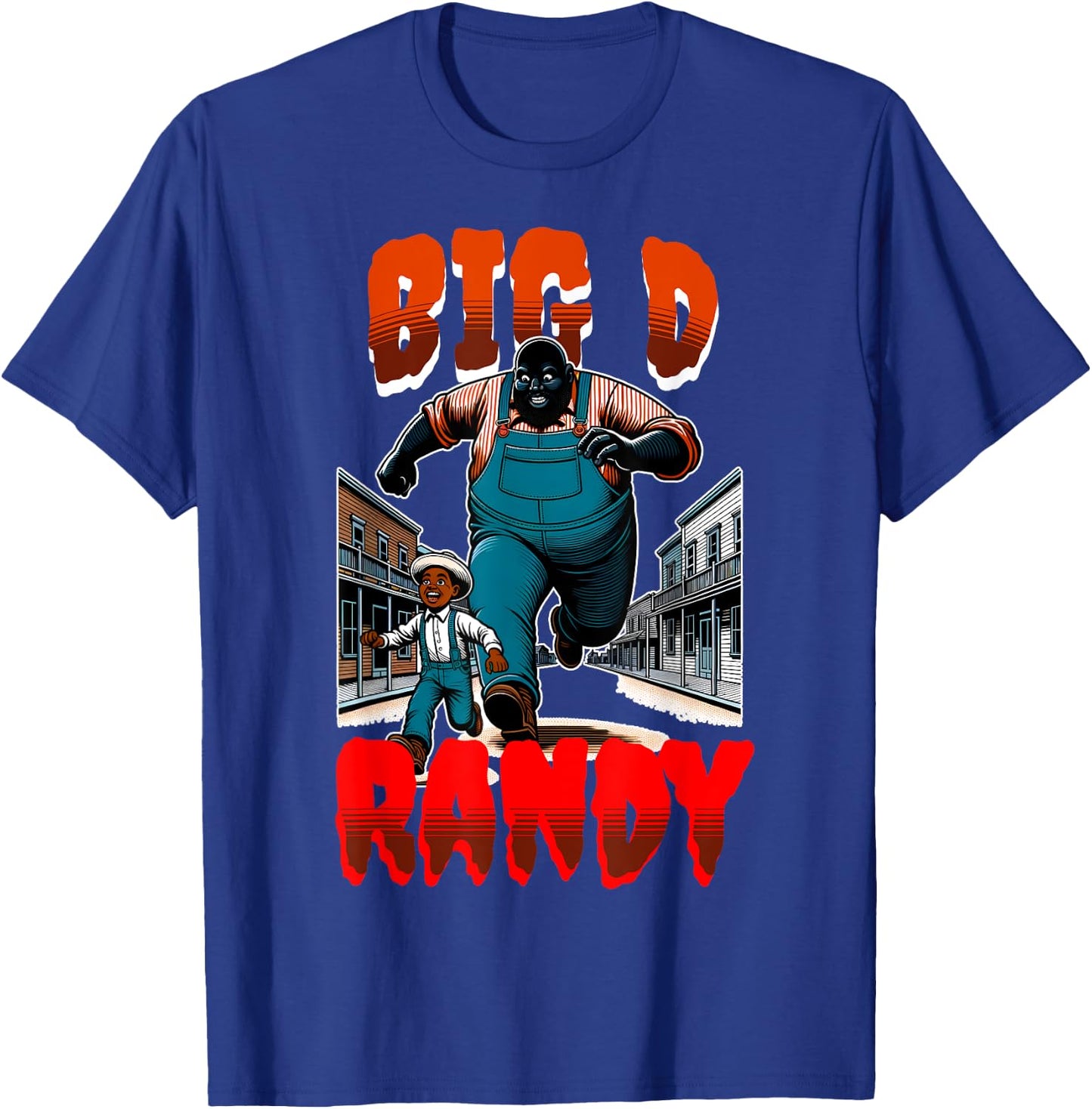 Big D Randy Halloween Meme, Funny Big Randy Meme T-Shirt - T-Shirt | Royal